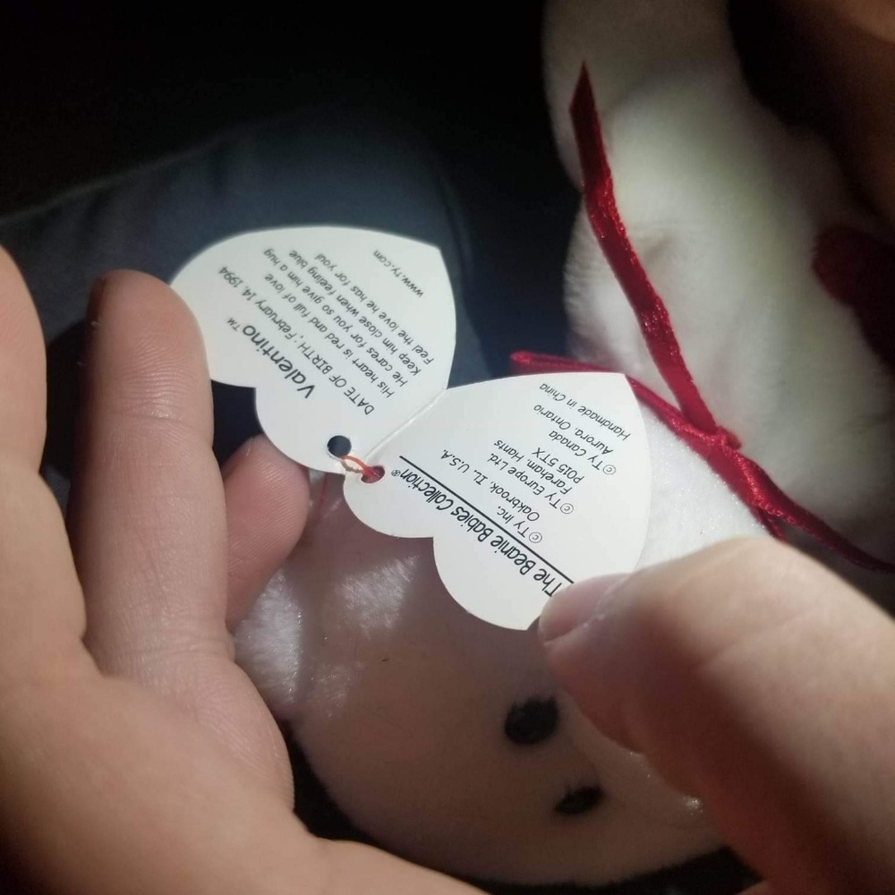 Rare Valentino Ty Beanie Baby
